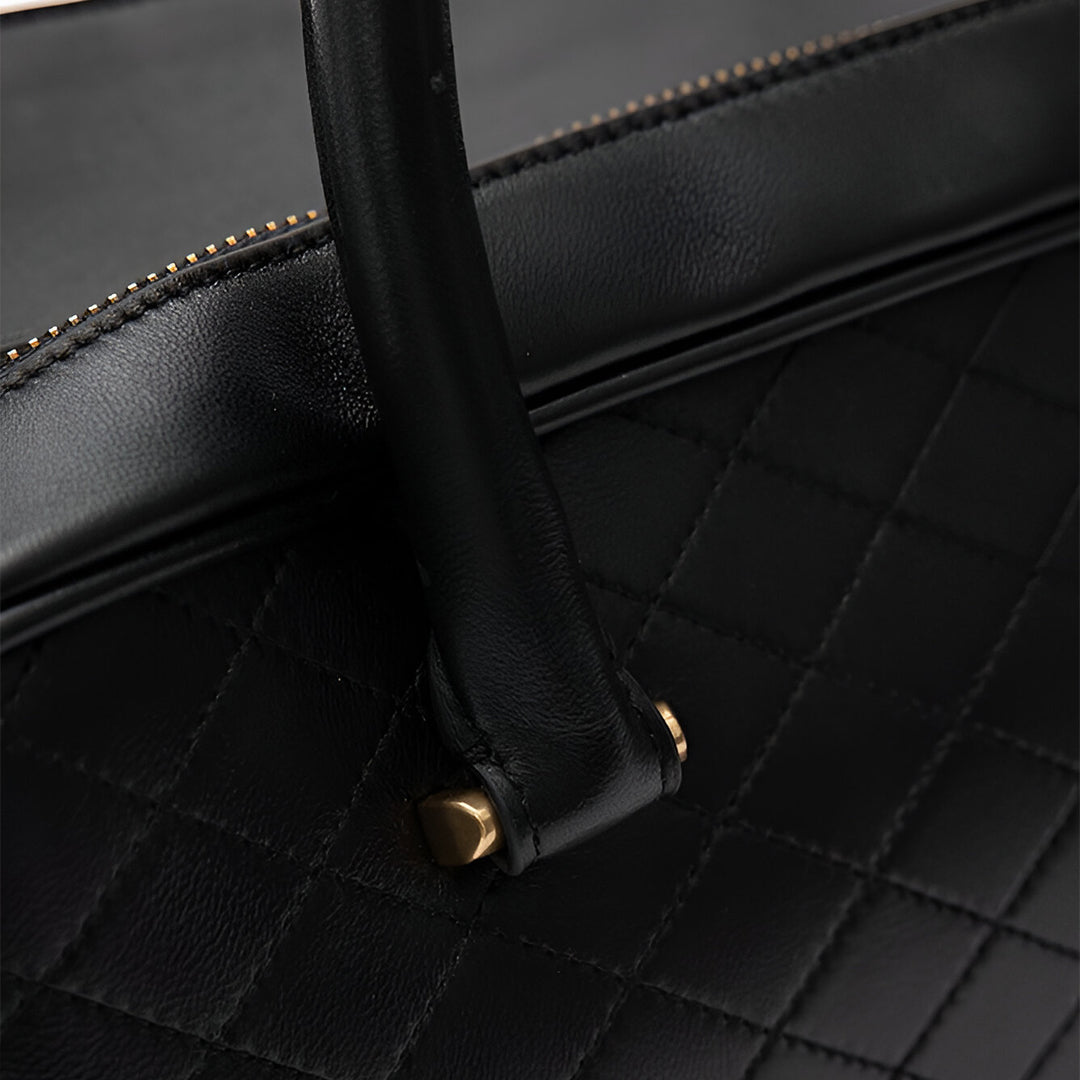 Classic Quilted Barrel Bag – FIORENE