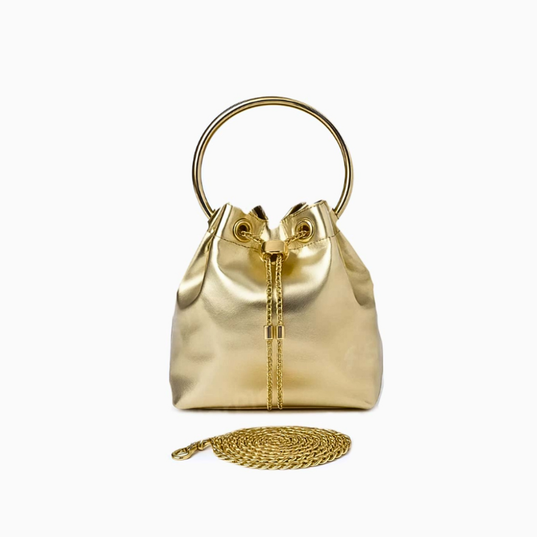 Golden Glow Ring Pouch – FIORENE