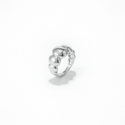 Bold Bubble Dome Ring – FIORENE