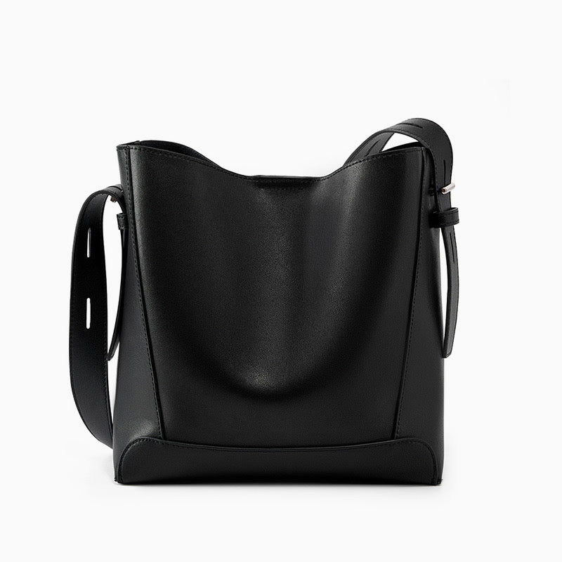 Ebony Curve Tote Bag – FIORENE