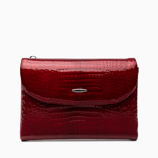 Crimson Croco Wallet – FIORENE