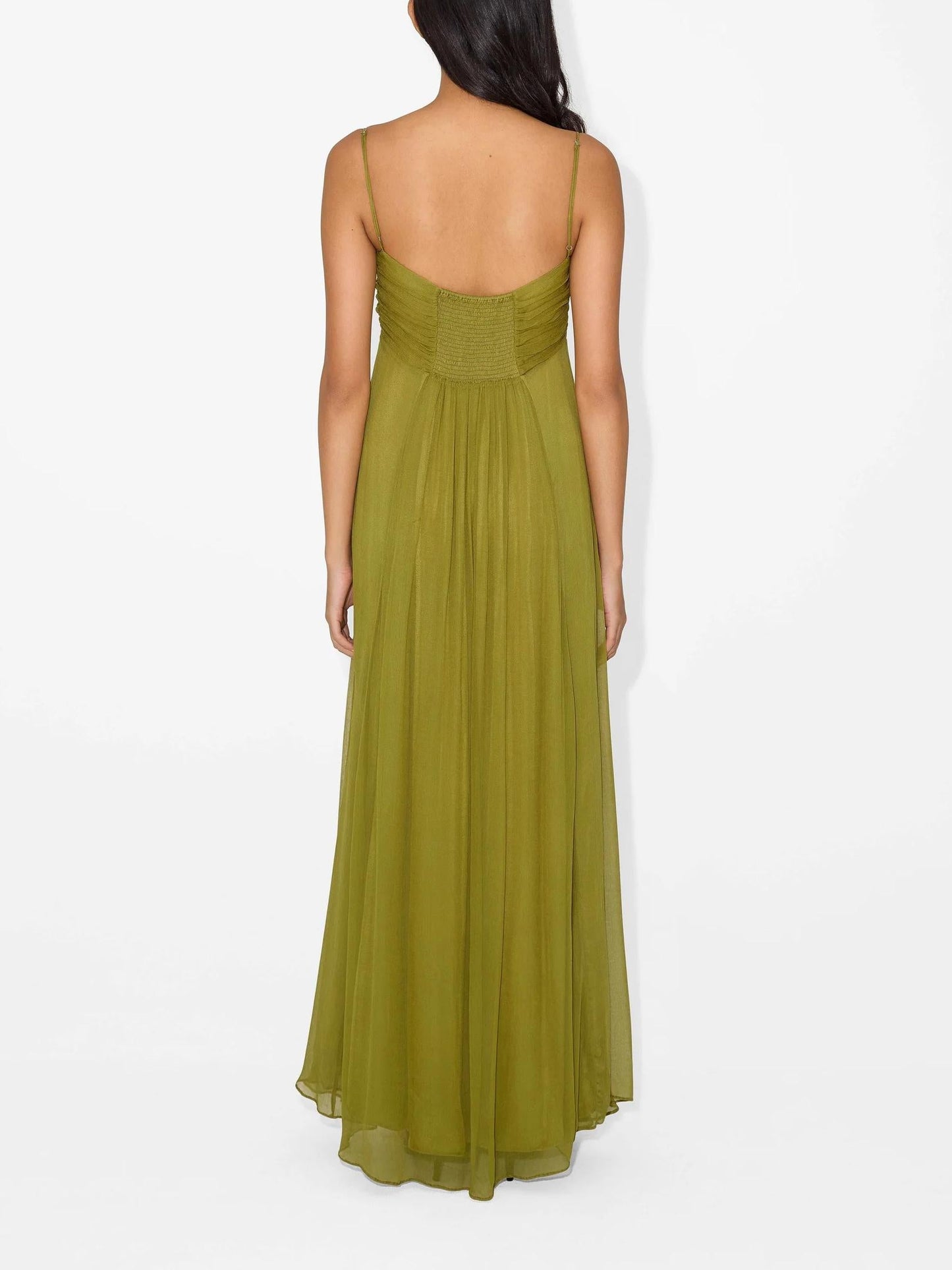 Virelle Olive Mirage Maxi Dress