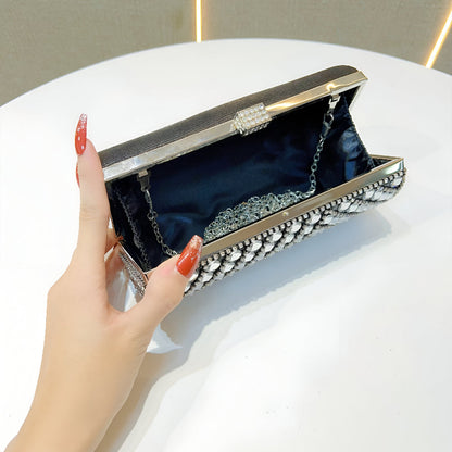 Twilight Crystal Barrel Clutch – FIORENE
