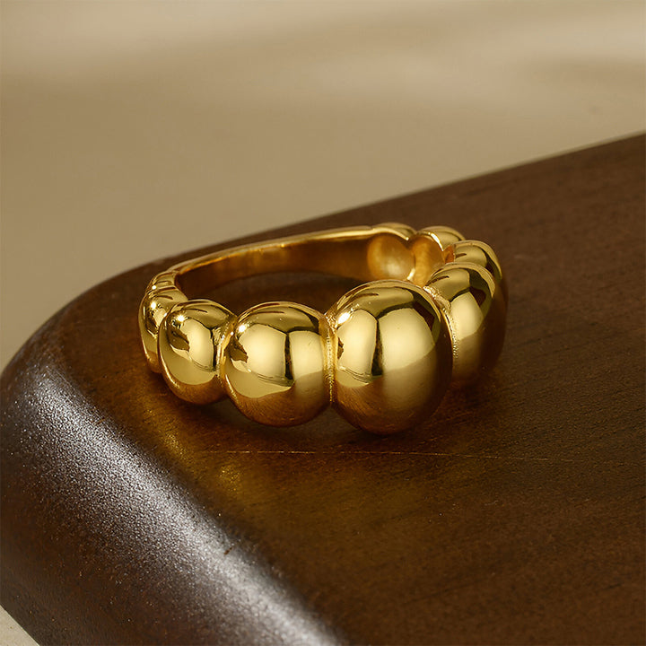 Bold Bubble Dome Ring – FIORENE