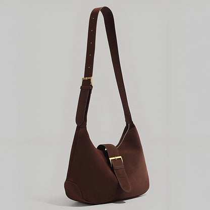 Classic Buckle Shoulder Bag - FIORENE