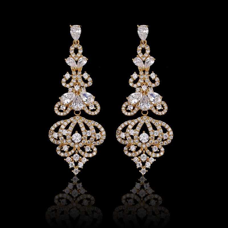 Regal Elegance Earrings – FIORENE