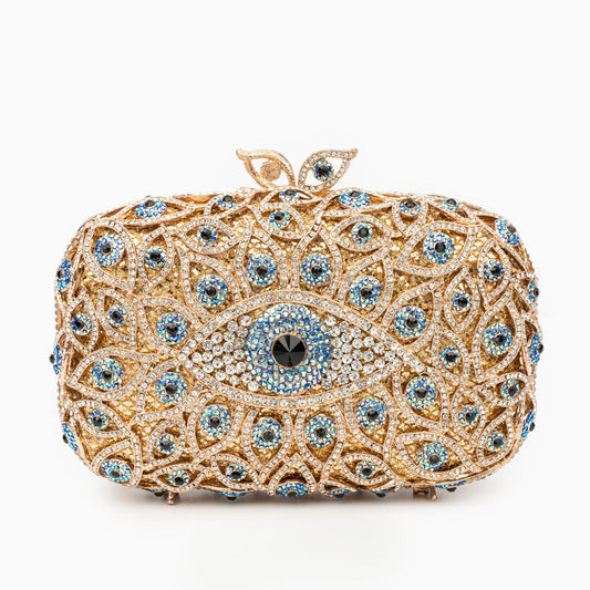 Celestial Gaze Crystal Clutch – FIORENE