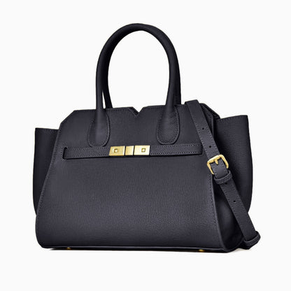 Soft Taupe Structure Tote Bag – FIORENE