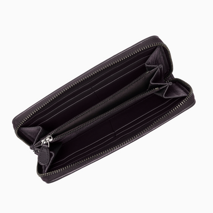 Charcoal Weave Wallet – FIORENE
