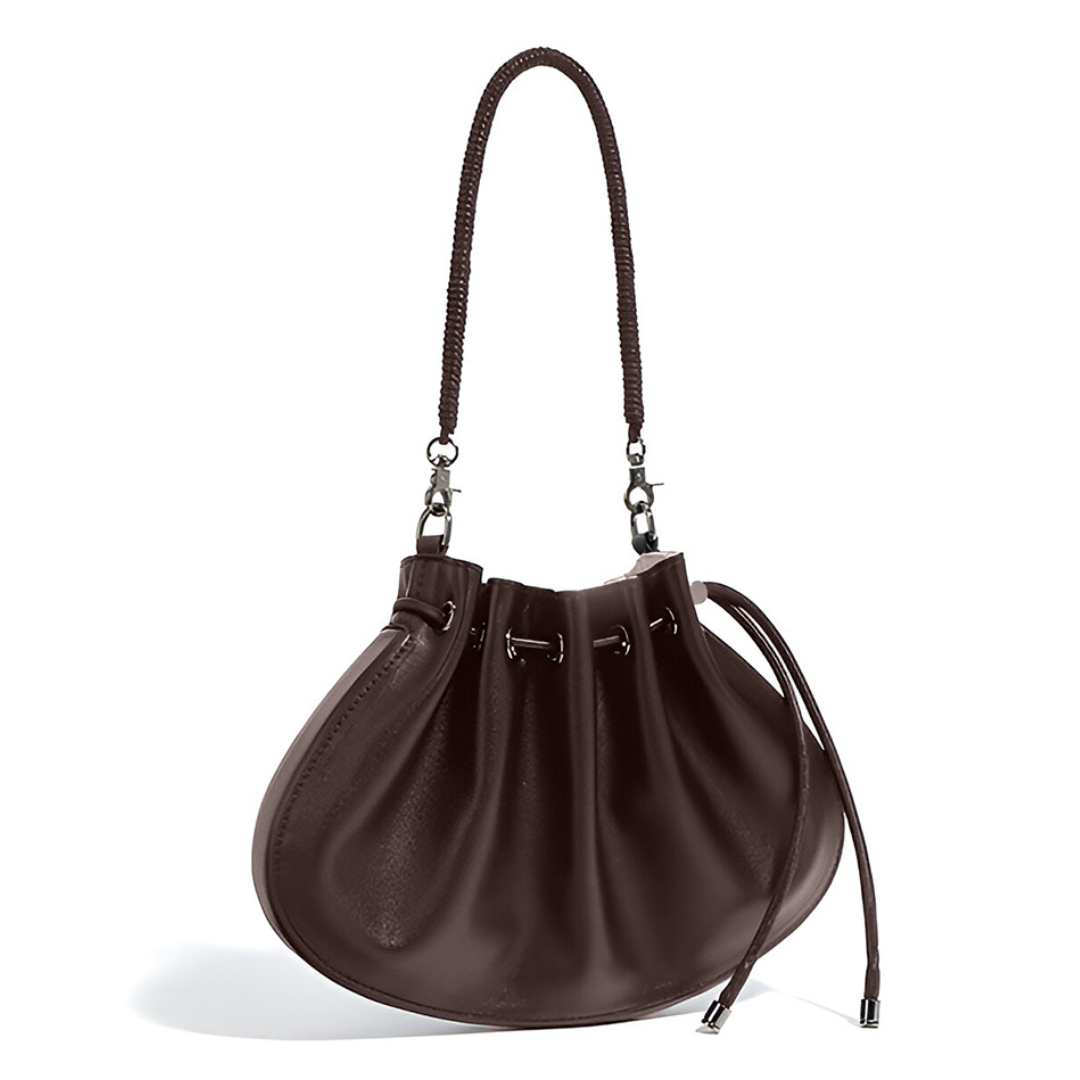 Midnight Petal Drawstring Bag – FIORENE