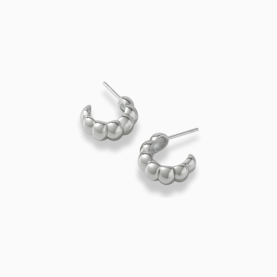 Bold Bubble Hoops Earrings – FIORENE