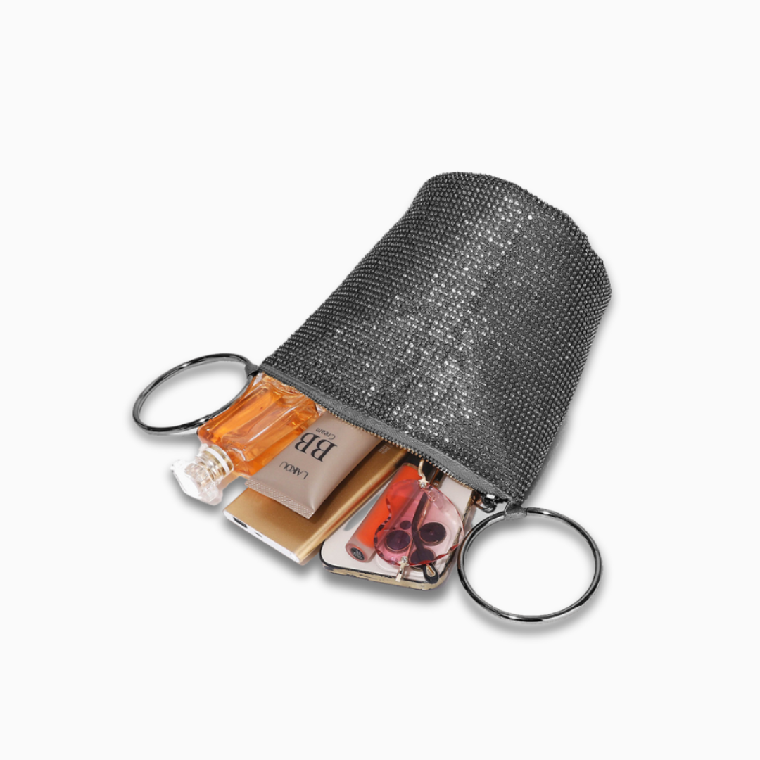 Crystal Glimmer Ring Bag – FIORENE