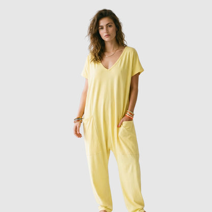 Relaxed Fit Pocket Jumpsuit – FIORENE