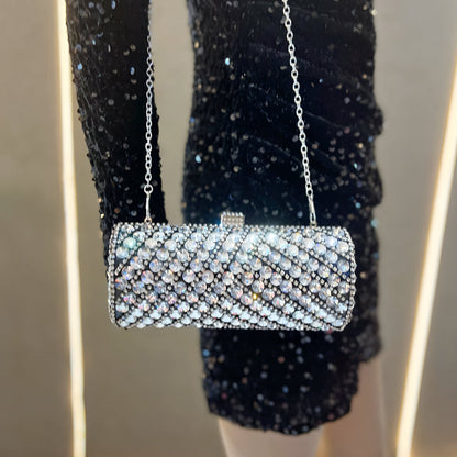 Twilight Crystal Barrel Clutch – FIORENE