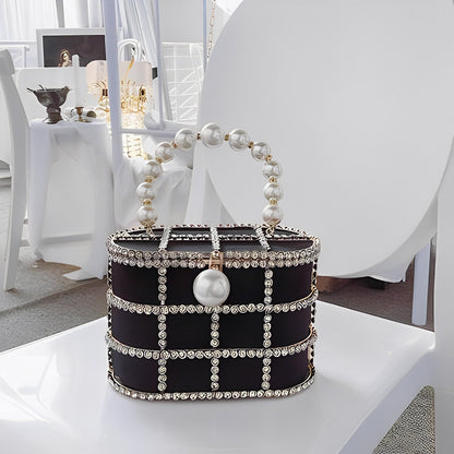 Vienna Pearl Cage Handbag – FIORENE