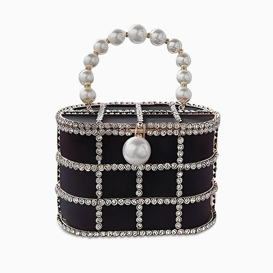 Vienna Pearl Cage Handbag – FIORENE