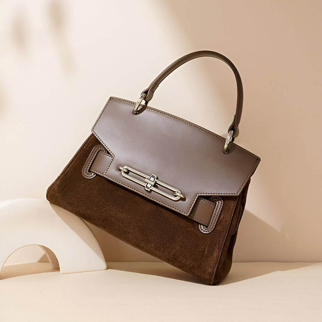 Merlot Velvet Handbag – FIORENE