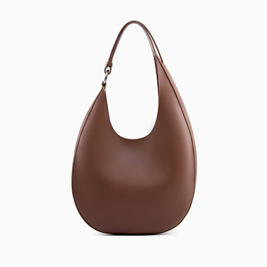Sophisticated Brown Shoulder Bag - FIORENE
