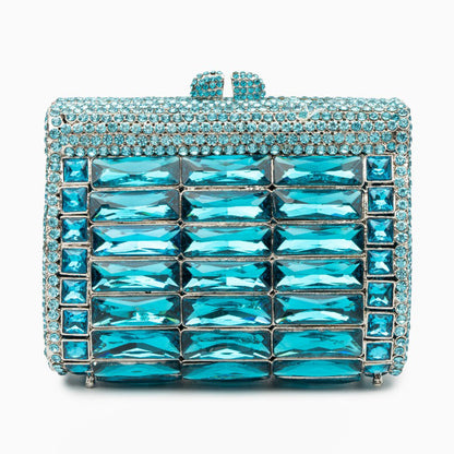 Aquamarine Prism Gem Clutch – FIORENE