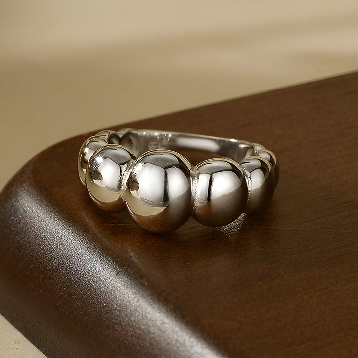 Bold Bubble Dome Ring – FIORENE