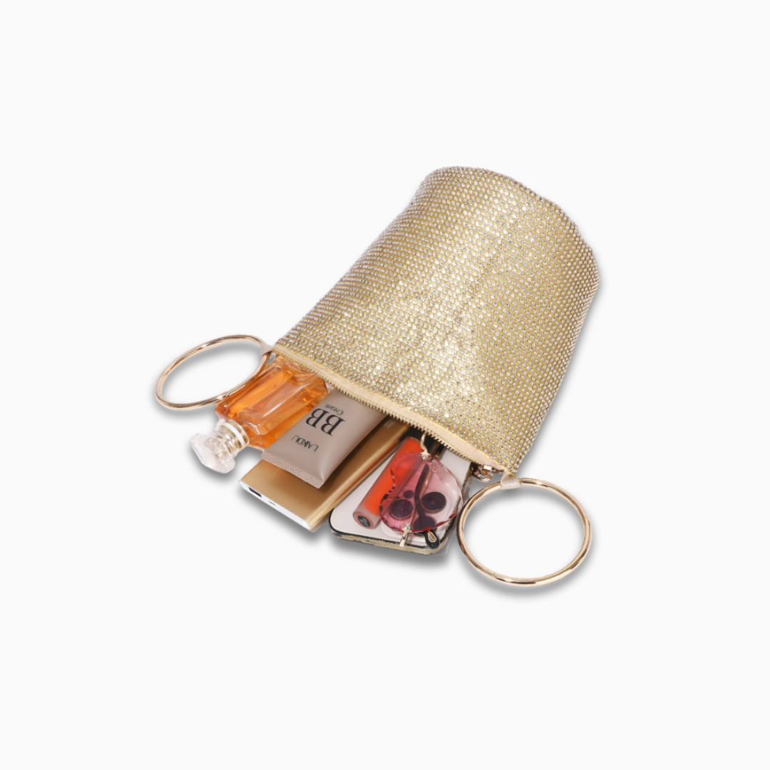 Crystal Glimmer Ring Bag – FIORENE