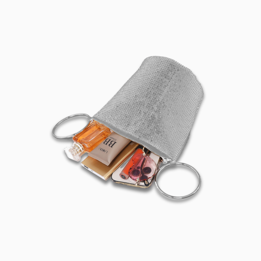 Crystal Glimmer Ring Bag – FIORENE