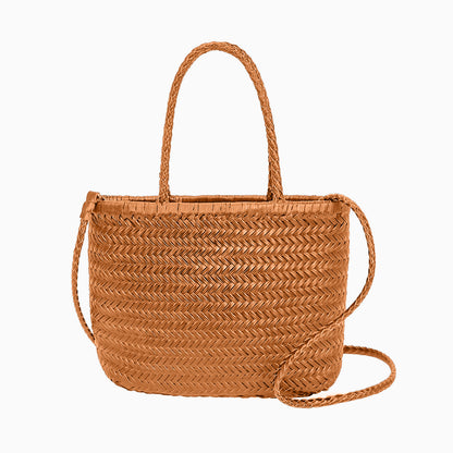 Woven Beach Tote Bag - FIORENE