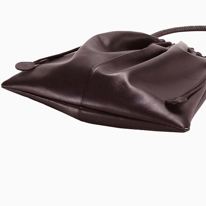 Espresso Soft Drawstring Shoulder Bag – FIORENE