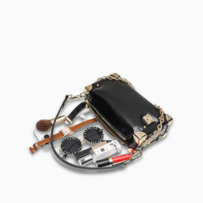 Luxe Lock Chain Bag – FIORENE