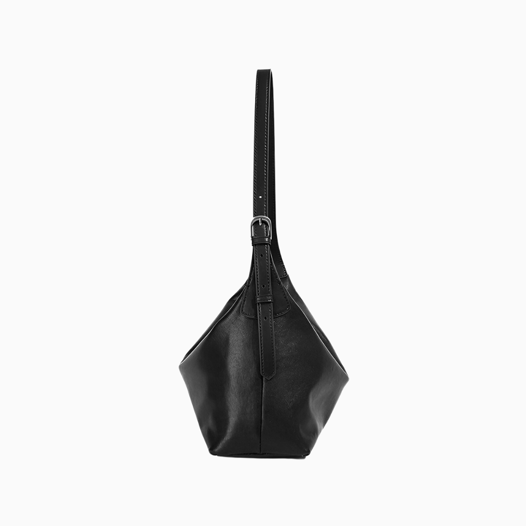 Merlot Crescent Shoulder Bag – FIORENE