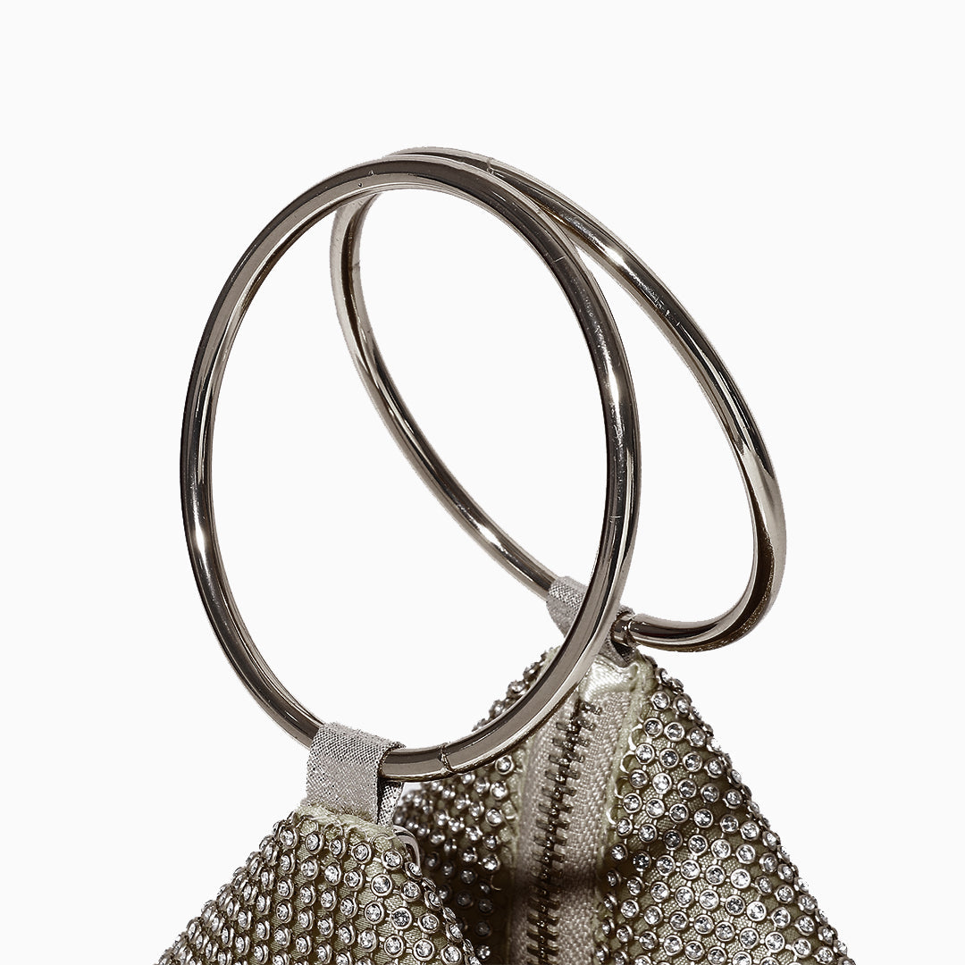 Crystal Glimmer Ring Bag – FIORENE