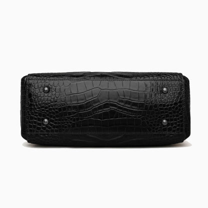 Crocodile Square Handle Tote Bag – FIORENE