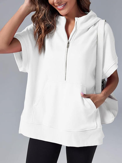 Oversized Half-Zip Pullover