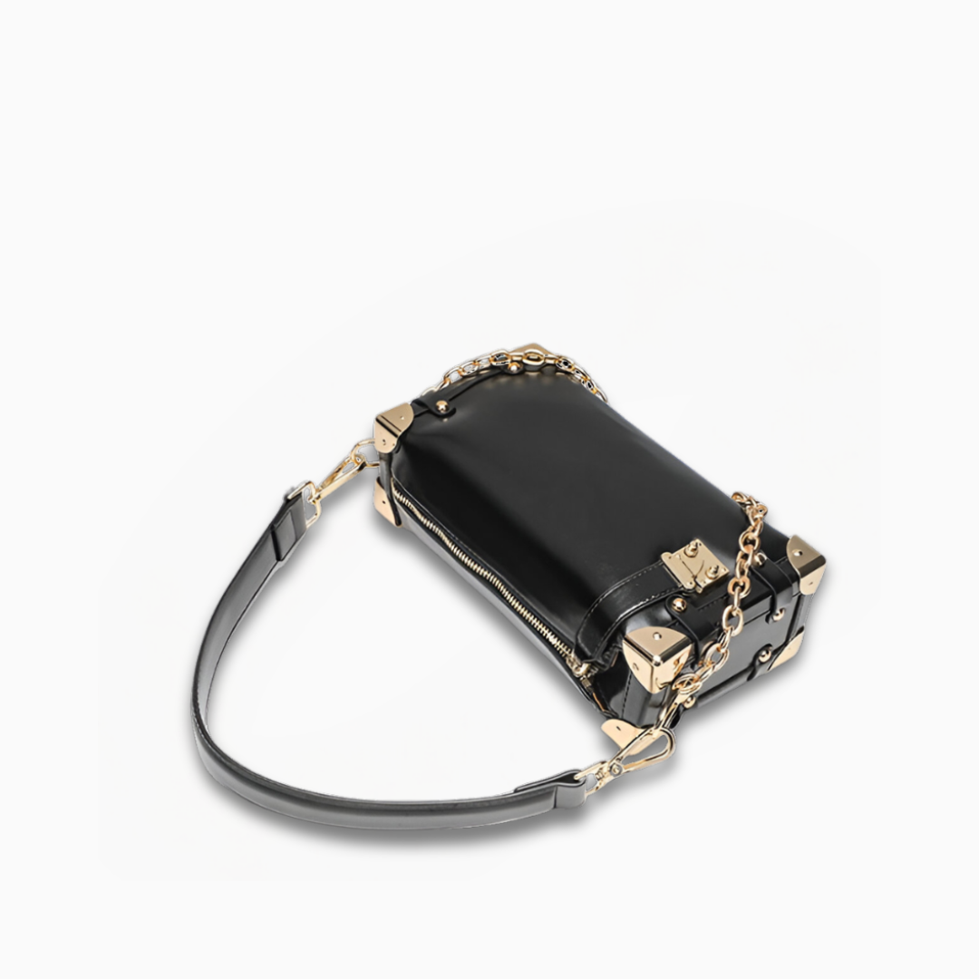 Luxe Lock Chain Bag – FIORENE