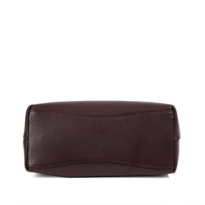 Merlot Crescent Shoulder Bag – FIORENE