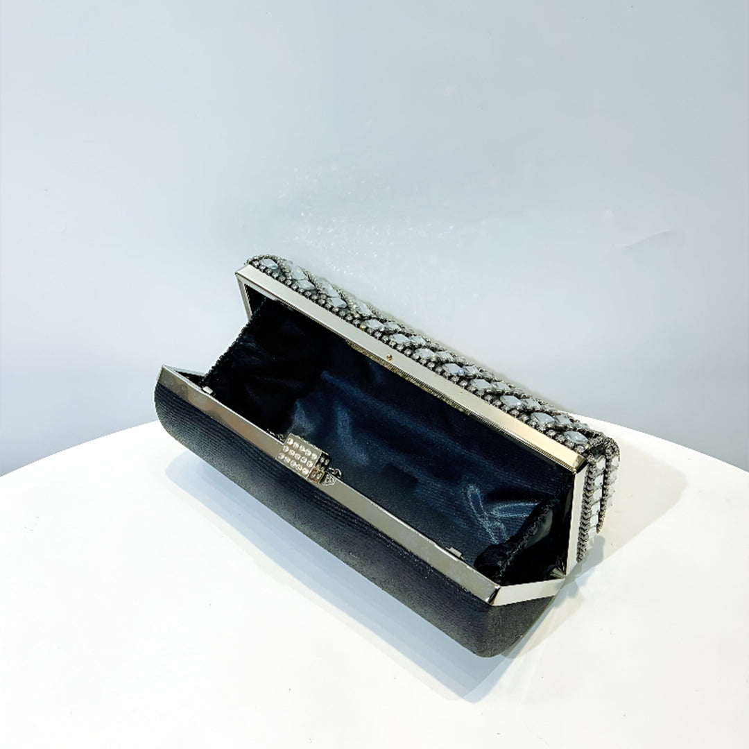 Twilight Crystal Barrel Clutch – FIORENE
