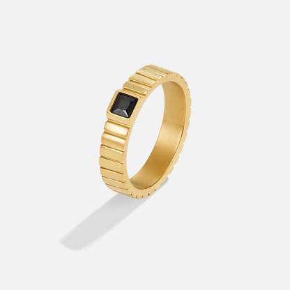 Onyx Architectural Ring – FIORENE