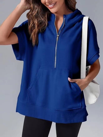 Oversized Half-Zip Pullover