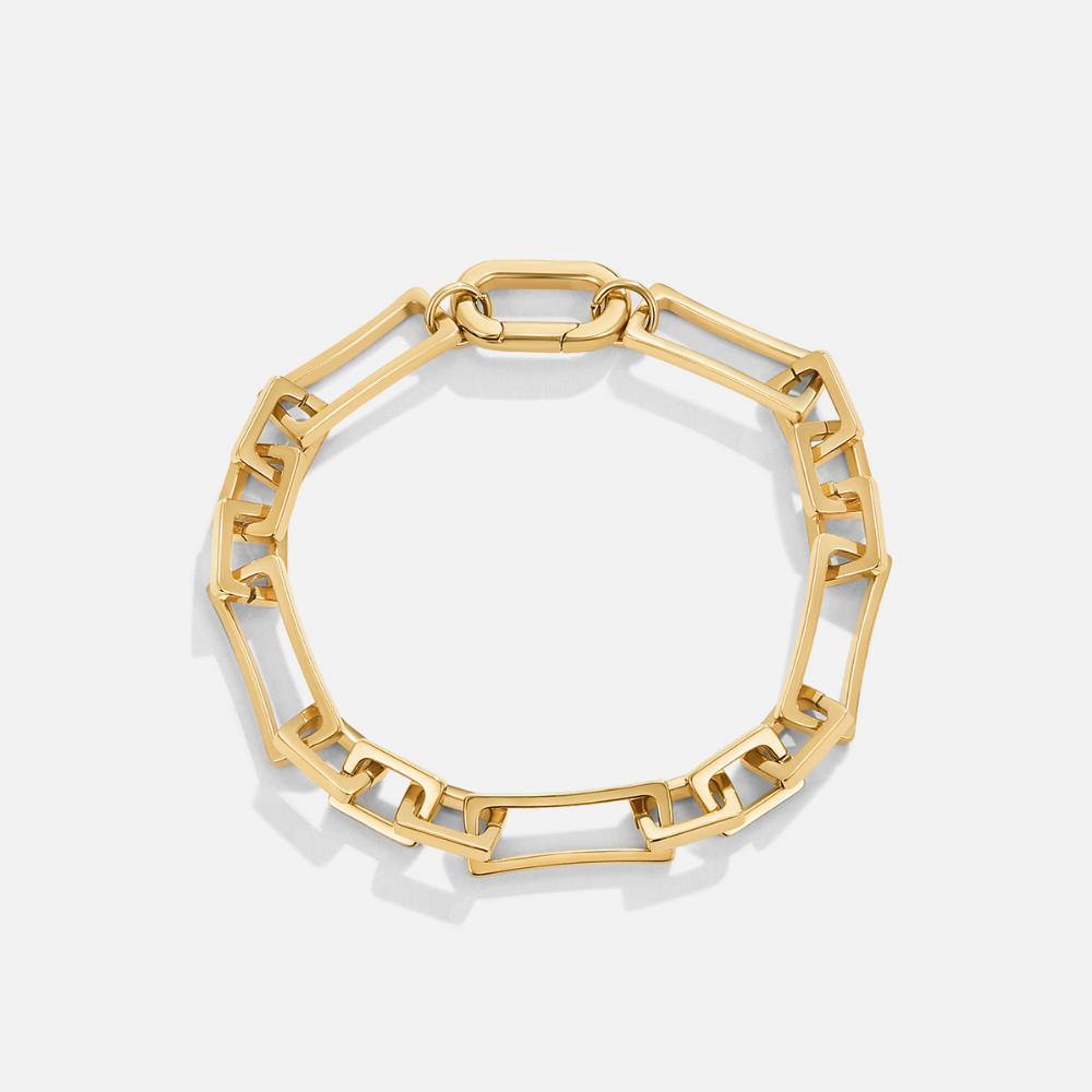 Geometric Link Bracelet – FIORENE