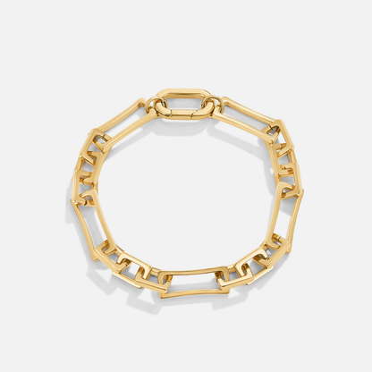 Geometric Link Bracelet – FIORENE