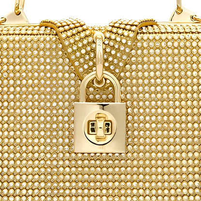 Golden Lock Radiance Clutch – FIORENE