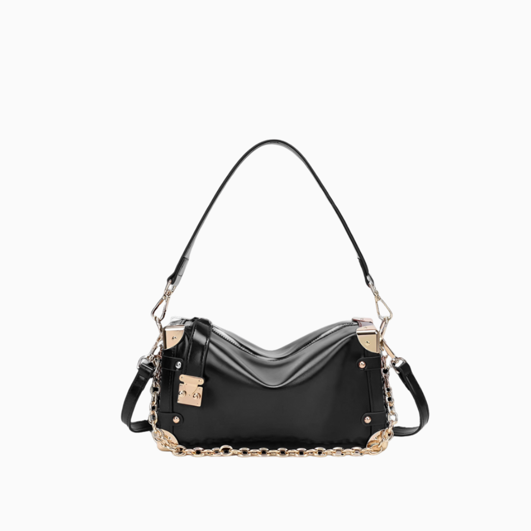 Luxe Lock Chain Bag – FIORENE