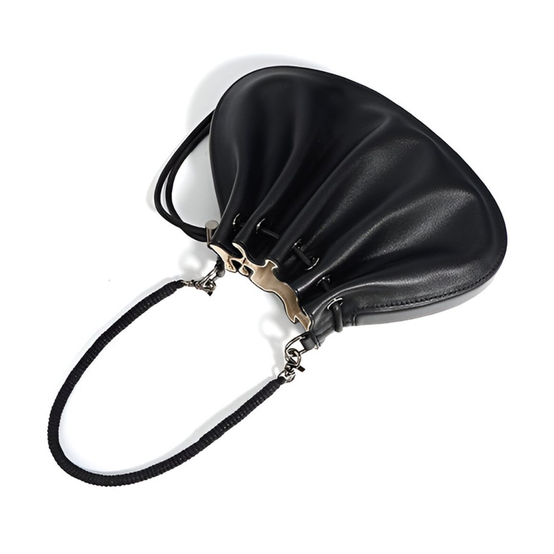 Midnight Petal Drawstring Bag – FIORENE