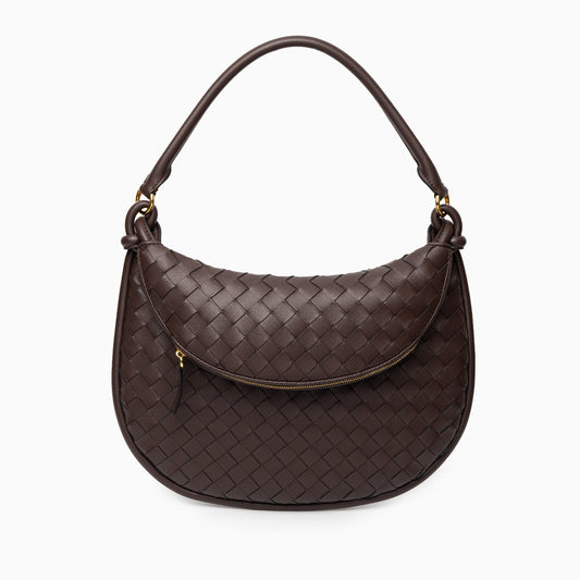 Espresso Woven Handbag – FIORENE