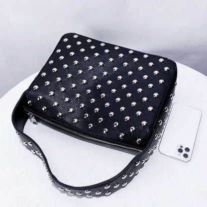 Studded Edge Handbag - FIORENE