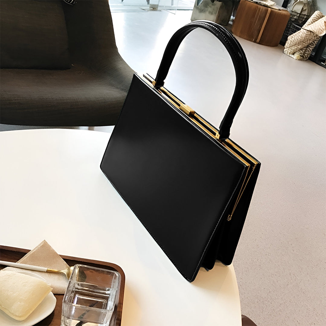 Burgundy Elegance Handbag – FIORENE