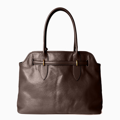 Timeless Leather Executive Handbag - FIORENE