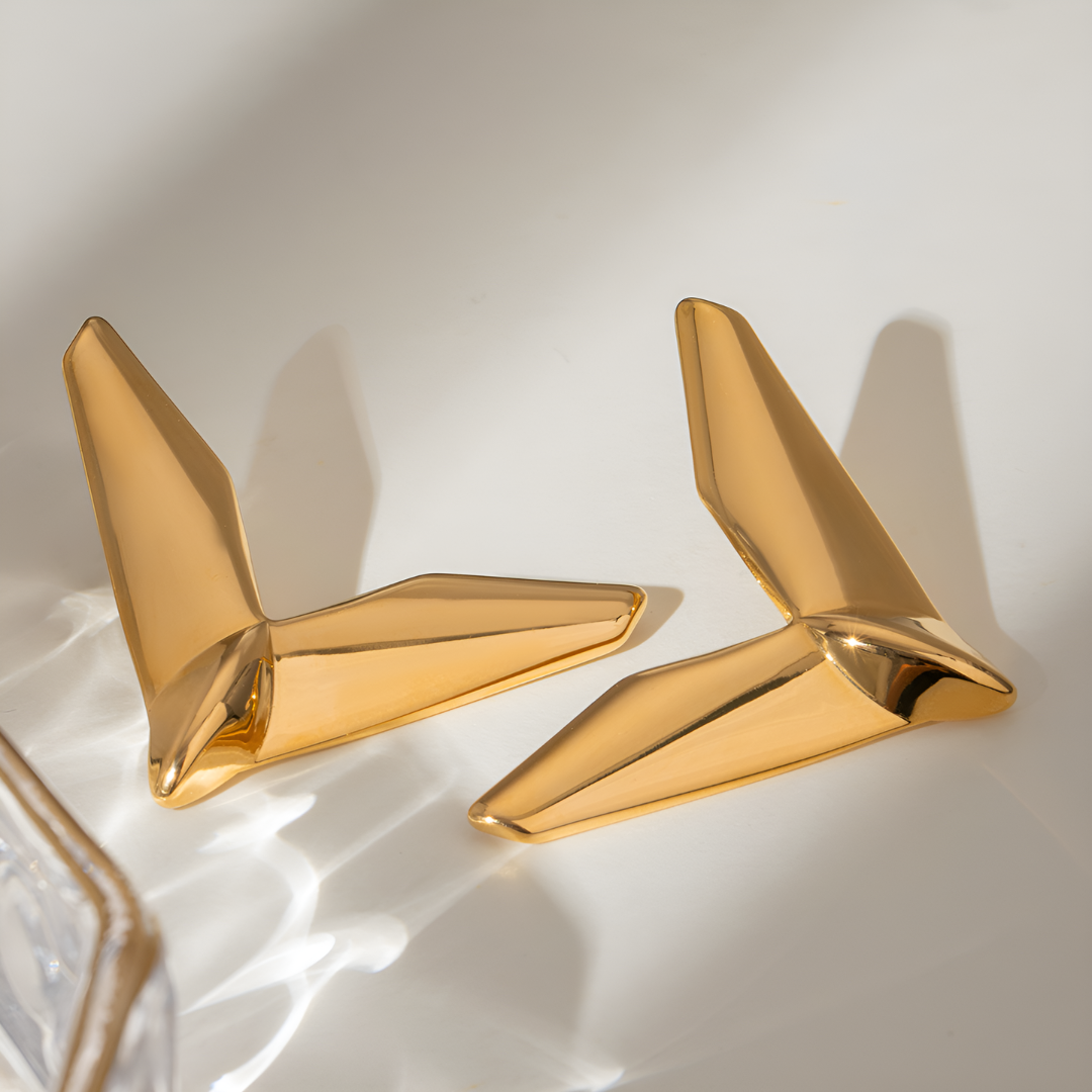 Lustro Vértice Earrings – FIORENE