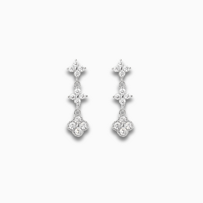 Golden Petal Drop Earrings – FIORENE