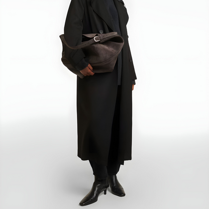 Ash Suede Soft Tote Bag – FIORENE